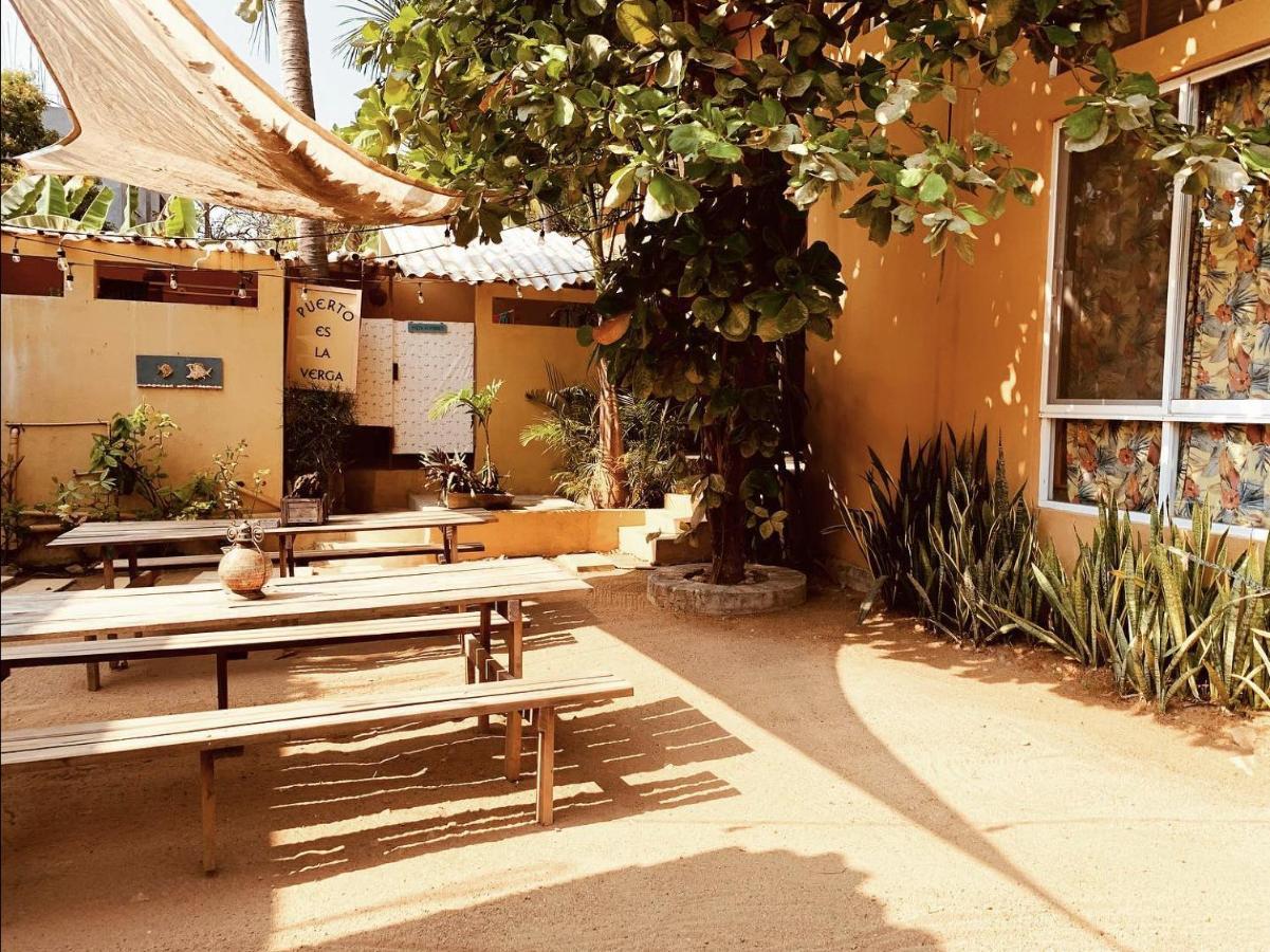 La Palmera Hostel Puerto Escondido  Esterno foto